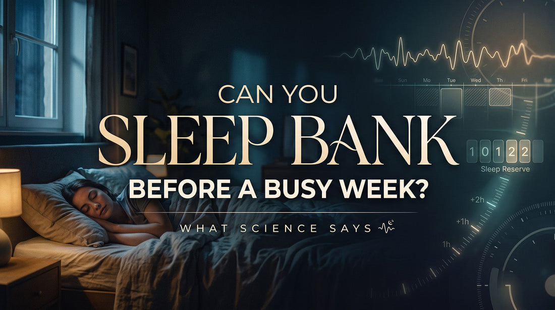 Can You Sleep Bank Before a Busy Week