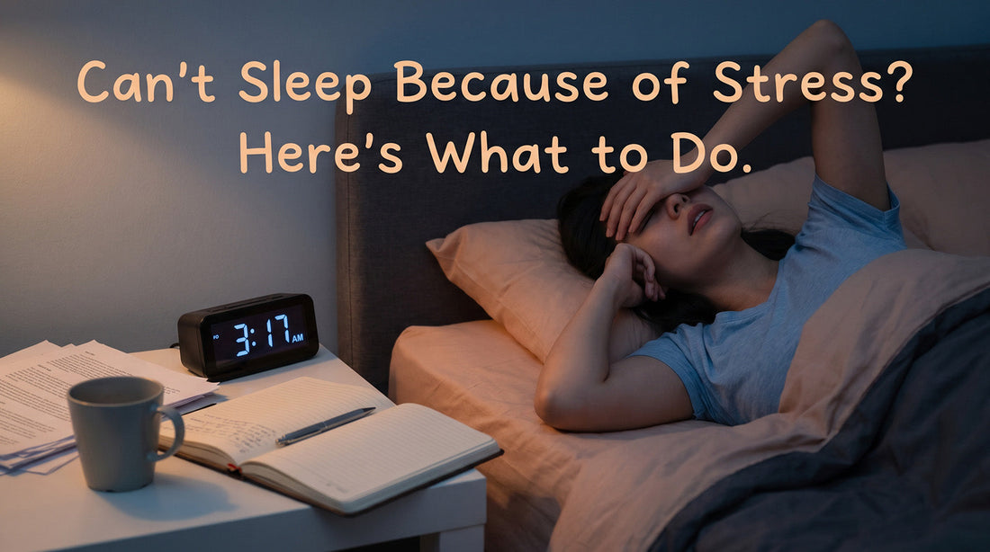 Can not Sleep Because of Stress - Here's What to Do