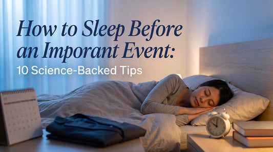 How to Sleep Before an Important Event