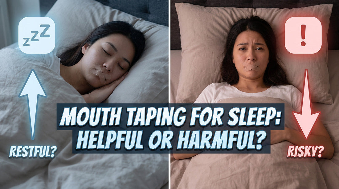 Mouth Taping for Sleep - Helpful or Harmful