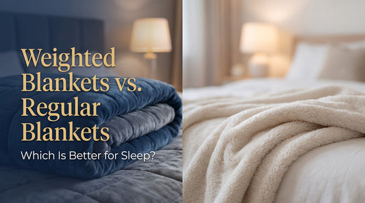 Weighted Blankets vs. Regular Blankets - Which Is Better for Sleep
