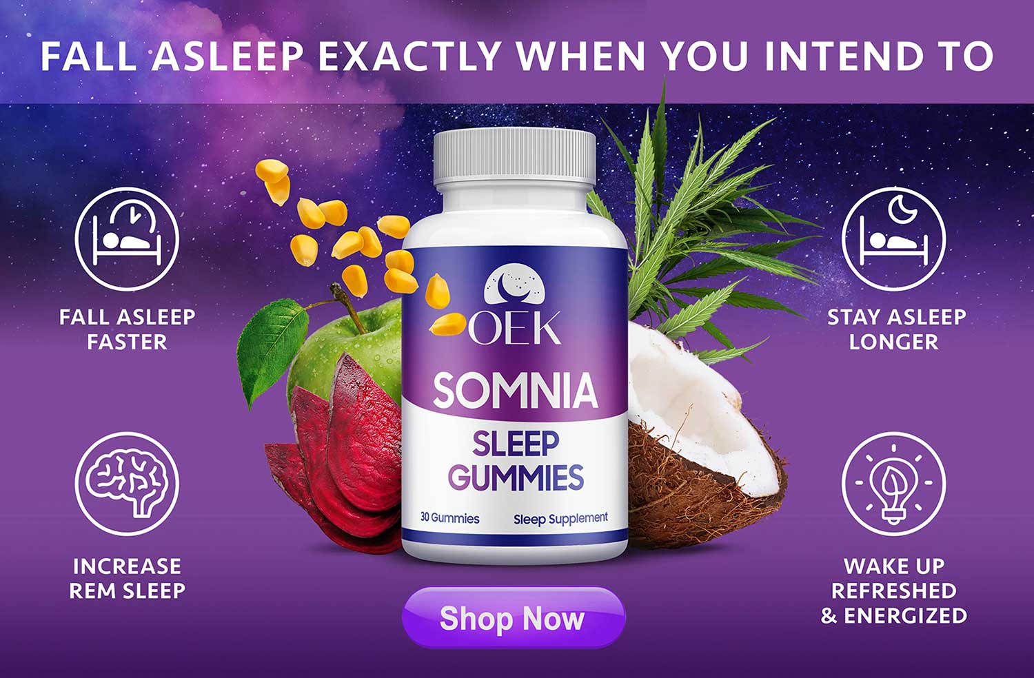 OEK Somnia - High Quality Sleep Supplements